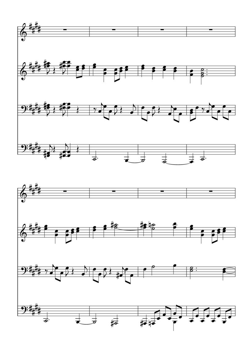 [東方ピアノEasyモード楽譜][18]pianoduet_一万首著名钢琴曲谱哈农贝多芬合集视频教学电子版高清无水印可打印_05动漫游戏钢琴谱合集_日系东方Project钢琴谱全集_东方project钢琴谱