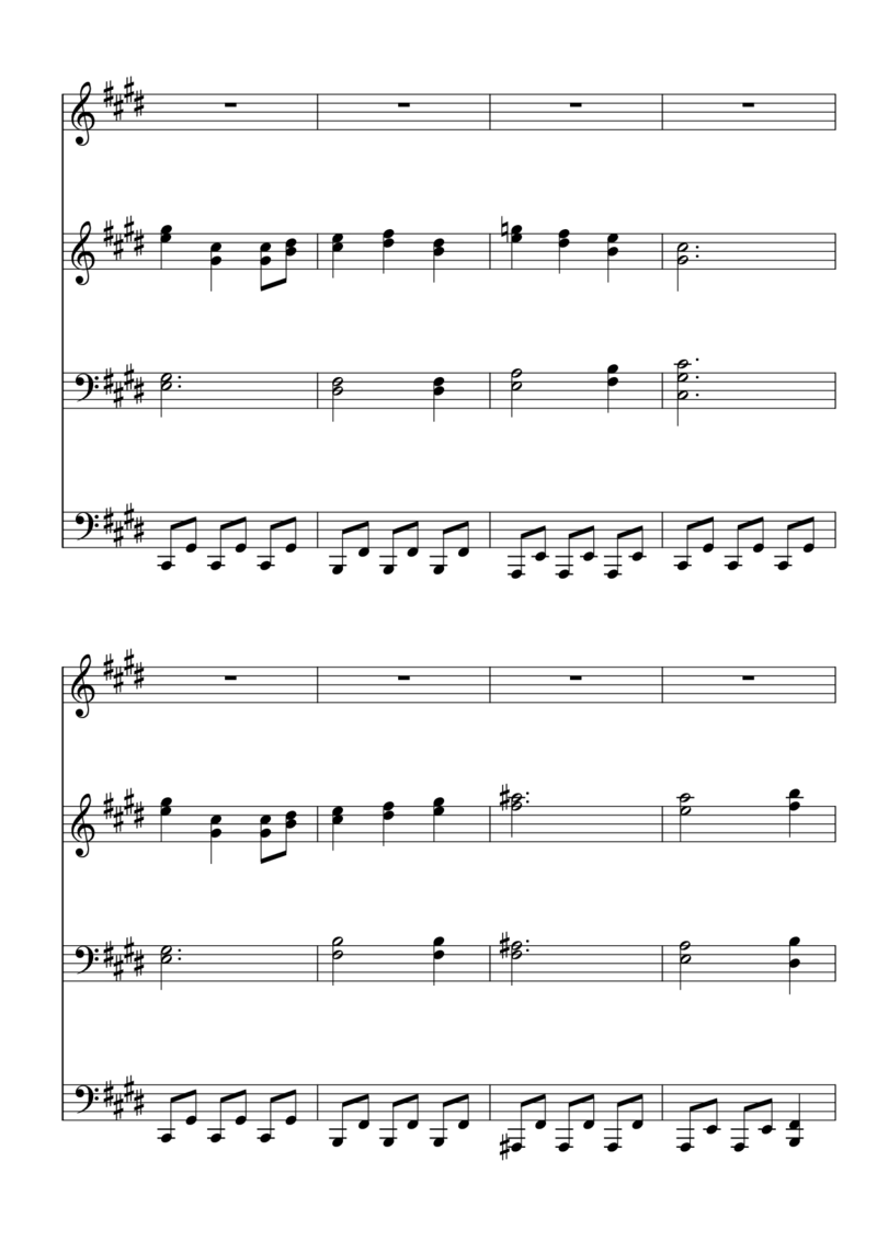 [東方ピアノEasyモード楽譜][18]pianoduet_一万首著名钢琴曲谱哈农贝多芬合集视频教学电子版高清无水印可打印_05动漫游戏钢琴谱合集_日系东方Project钢琴谱全集_东方project钢琴谱