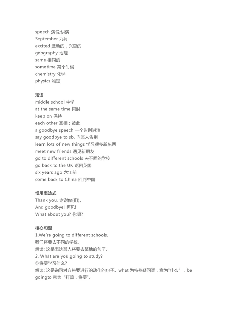 六年级下册英语外研一起点知识要点汇总_小学1-6年级全部试卷_英语_六年级_3-11-6、小学六年级英语下册_3-11-6-1、复习、知识点、归纳汇总_外研版一起点