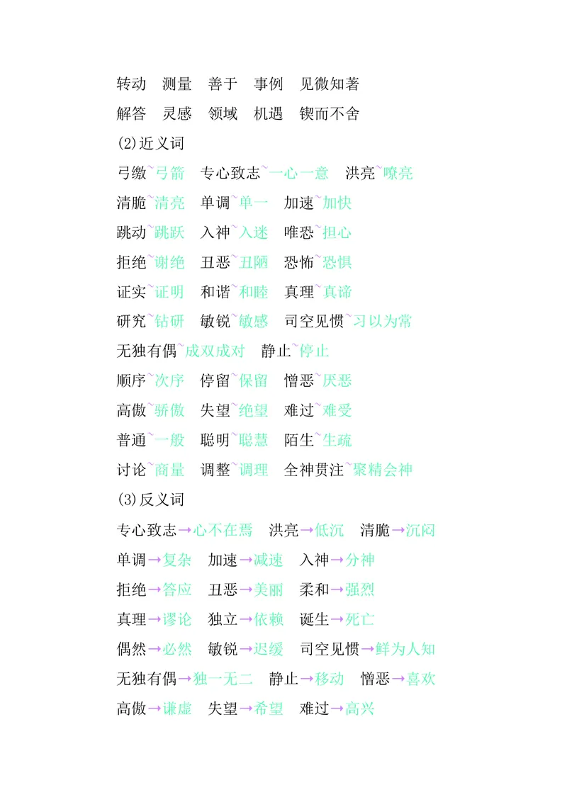 六年级下册语文部编版知识要点汇总_小学1-6年级全部试卷_语文_六年级_3-11-2、小学六年级语文下册_3-11-2-1、复习、知识点、归纳汇总_部编（人教）版