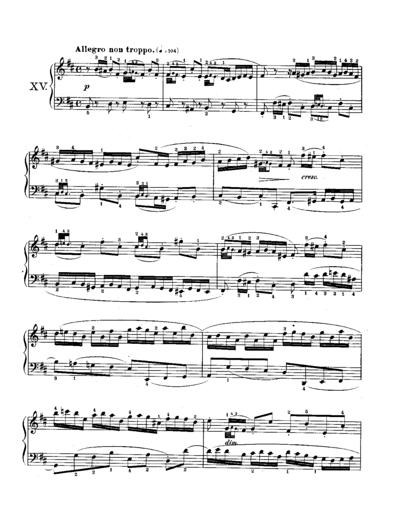 十五首二部创意曲_一万首著名钢琴曲谱哈农贝多芬合集视频教学电子版高清无水印可打印_1古典钢琴知名音乐家谱_巴赫钢琴谱全集