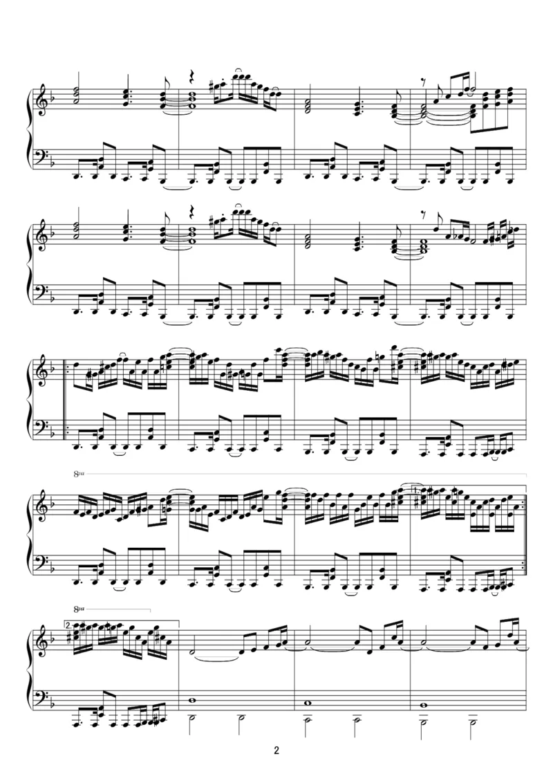 [kituneyuu][normal][3]_一万首著名钢琴曲谱哈农贝多芬合集视频教学电子版高清无水印可打印_05动漫游戏钢琴谱合集_日系东方Project钢琴谱全集_东方project钢琴谱_16theGrimoireofAlice