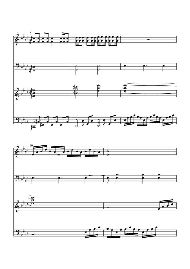 [焦げた幻想郷][hard][24]钢琴二重奏_一万首著名钢琴曲谱哈农贝多芬合集视频教学电子版高清无水印可打印_05动漫游戏钢琴谱合集_日系东方Project钢琴谱全集_东方project钢琴谱