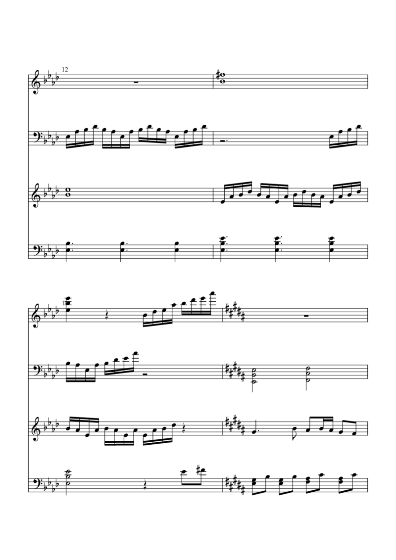 [焦げた幻想郷][hard][24]钢琴二重奏_一万首著名钢琴曲谱哈农贝多芬合集视频教学电子版高清无水印可打印_05动漫游戏钢琴谱合集_日系东方Project钢琴谱全集_东方project钢琴谱