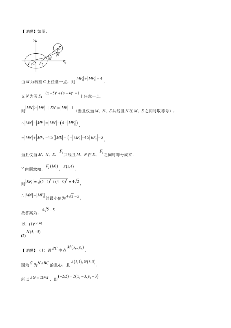 江苏省连云港市灌云县2025-2026学年高二上学期11月期中考试数学Word版含解析_2025年11月高二试卷_251124江苏省连云港市灌云县2025-2026学年高二上学期11月期中考试