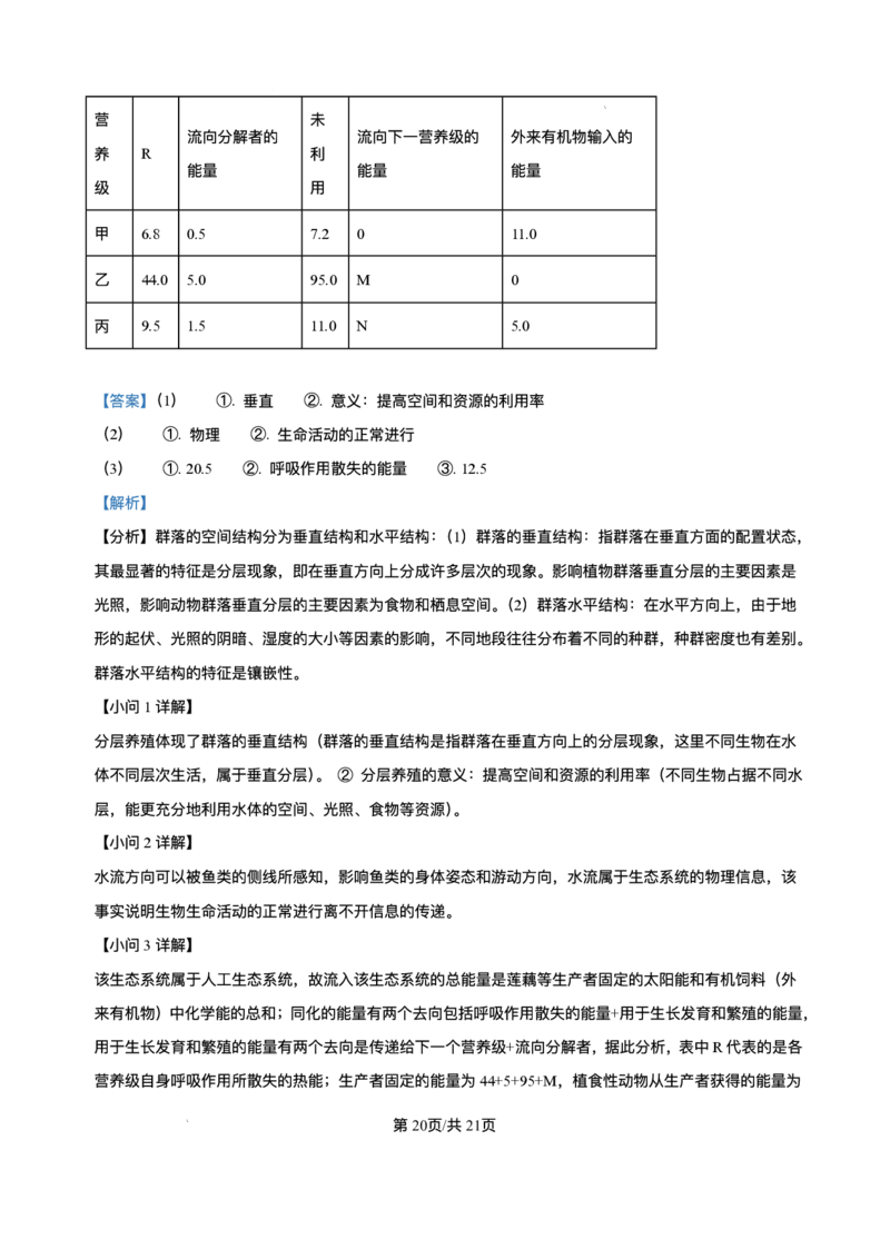 湖南省长沙市第一中学2025-2026学年高二上学期12月月考生物试题含答案_251224湖南省长沙市第一中学2025-2026学年高二上学期12月月考（全）