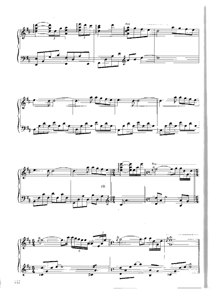 Yiruma钢琴独奏集_一万首著名钢琴曲谱哈农贝多芬合集视频教学电子版高清无水印可打印_02现代钢琴谱合集_李闰珉Yiruma钢琴谱全集