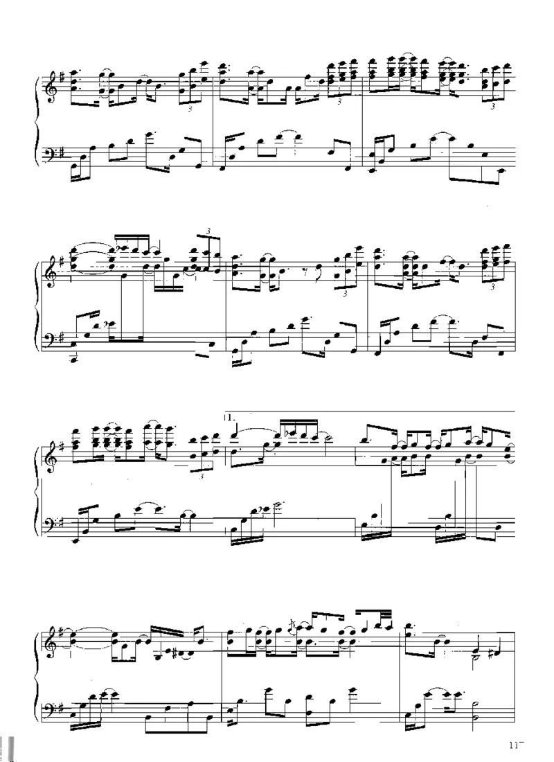 Yiruma钢琴独奏集_一万首著名钢琴曲谱哈农贝多芬合集视频教学电子版高清无水印可打印_02现代钢琴谱合集_李闰珉Yiruma钢琴谱全集