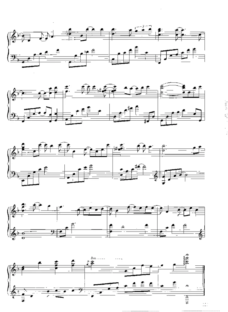 Yiruma钢琴独奏集_一万首著名钢琴曲谱哈农贝多芬合集视频教学电子版高清无水印可打印_02现代钢琴谱合集_李闰珉Yiruma钢琴谱全集