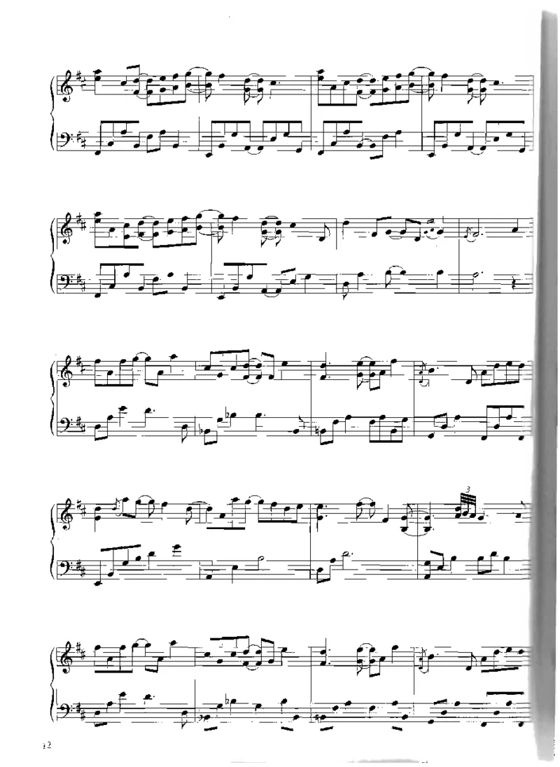 Yiruma钢琴独奏集_一万首著名钢琴曲谱哈农贝多芬合集视频教学电子版高清无水印可打印_02现代钢琴谱合集_李闰珉Yiruma钢琴谱全集