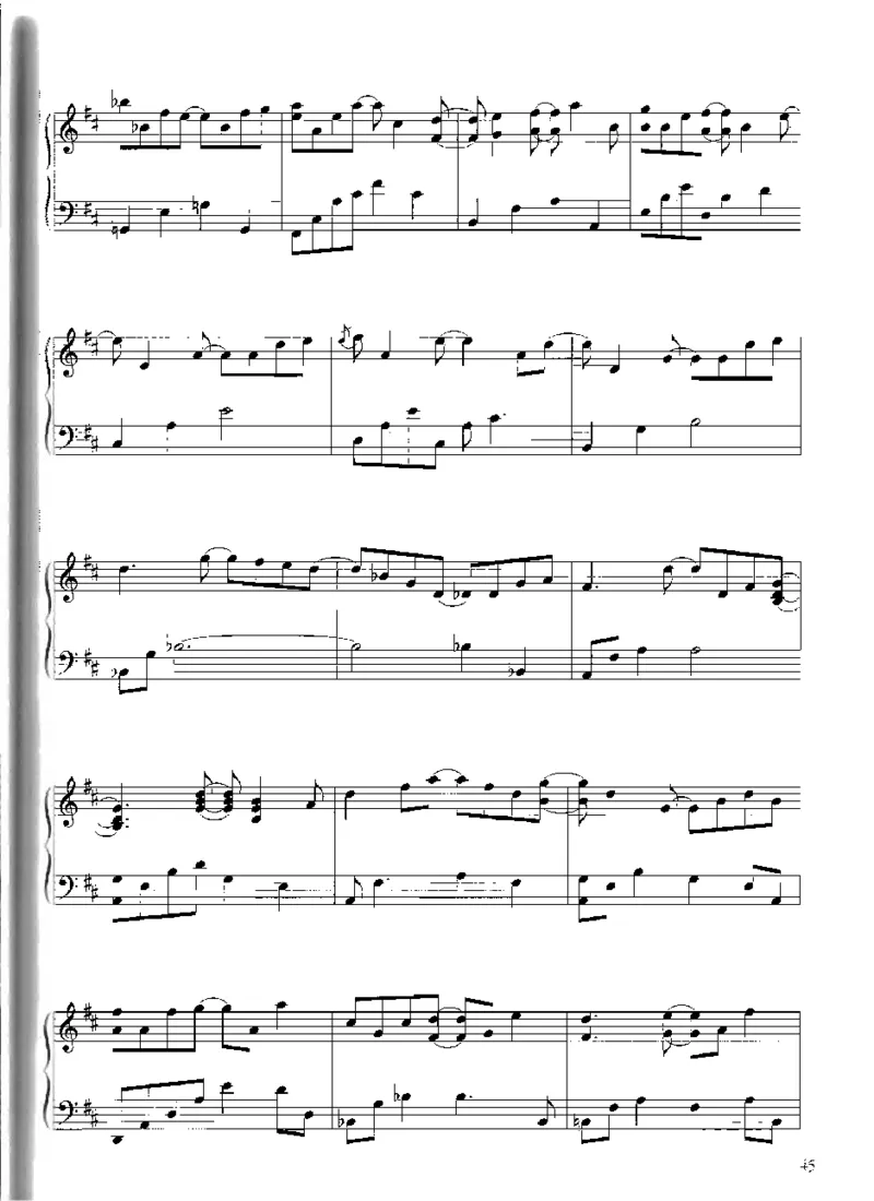 Yiruma钢琴独奏集_一万首著名钢琴曲谱哈农贝多芬合集视频教学电子版高清无水印可打印_02现代钢琴谱合集_李闰珉Yiruma钢琴谱全集