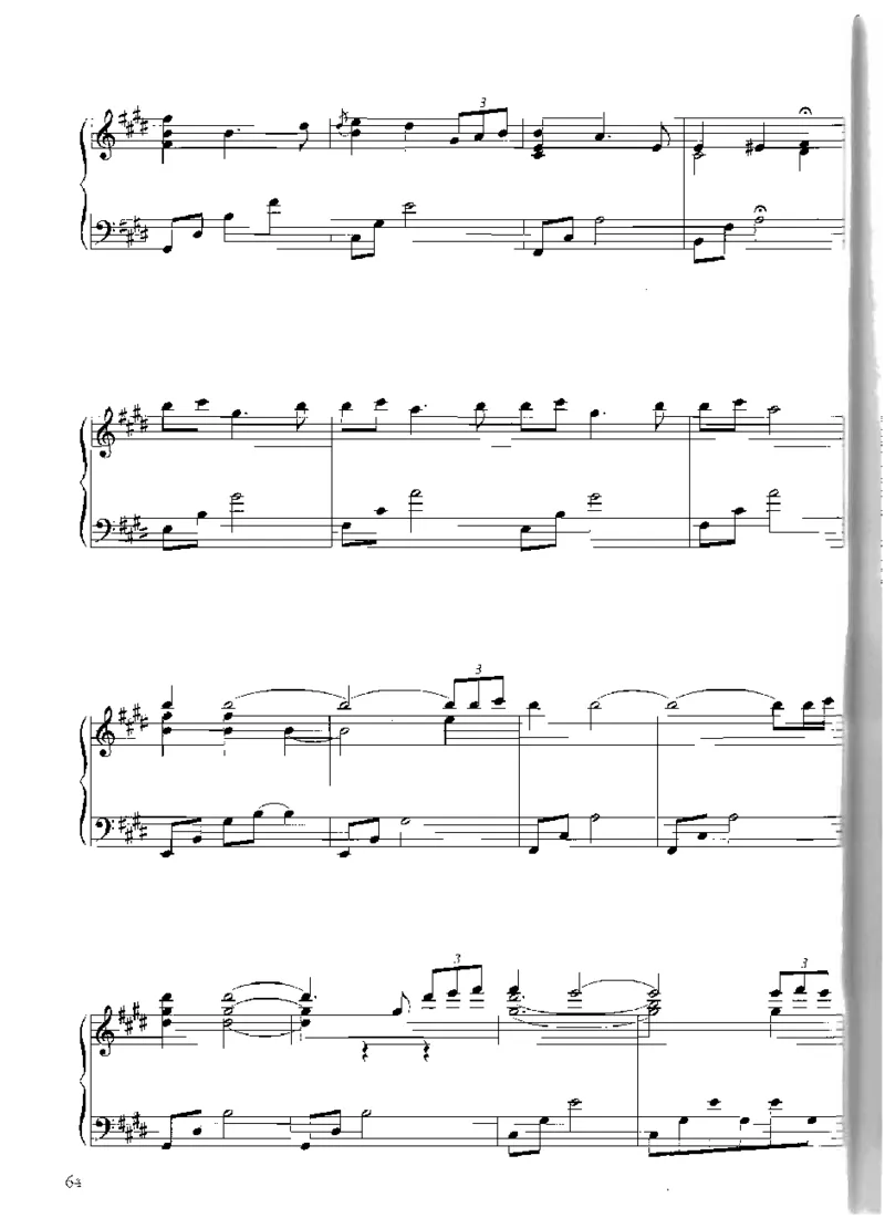 Yiruma钢琴独奏集_一万首著名钢琴曲谱哈农贝多芬合集视频教学电子版高清无水印可打印_02现代钢琴谱合集_李闰珉Yiruma钢琴谱全集