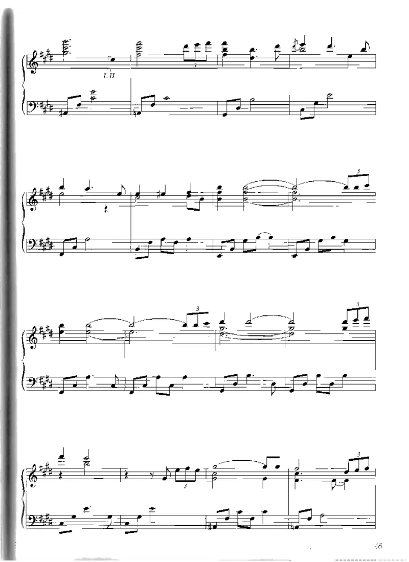 Yiruma钢琴独奏集_一万首著名钢琴曲谱哈农贝多芬合集视频教学电子版高清无水印可打印_02现代钢琴谱合集_李闰珉Yiruma钢琴谱全集