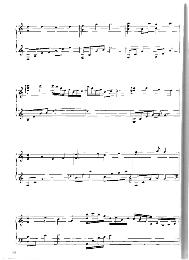 Yiruma钢琴独奏集_一万首著名钢琴曲谱哈农贝多芬合集视频教学电子版高清无水印可打印_02现代钢琴谱合集_李闰珉Yiruma钢琴谱全集