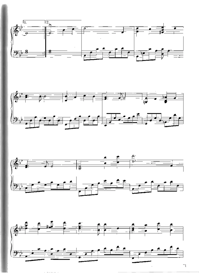 Yiruma钢琴独奏集_一万首著名钢琴曲谱哈农贝多芬合集视频教学电子版高清无水印可打印_02现代钢琴谱合集_李闰珉Yiruma钢琴谱全集
