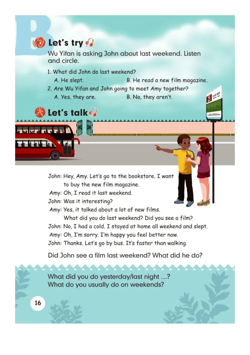 人教版PEP小学英语六年级下册电子课本电子教材_小学1-6年级全部试卷_英语_六年级_3-11-6、小学六年级英语下册_3-11-6-3、电子教材、课本