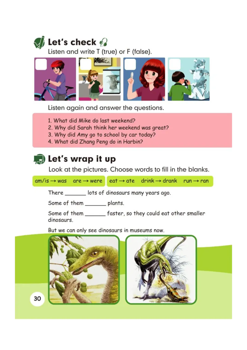 人教版PEP小学英语六年级下册电子课本电子教材_小学1-6年级全部试卷_英语_六年级_3-11-6、小学六年级英语下册_3-11-6-3、电子教材、课本