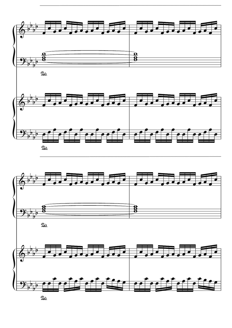 [nico][lunatic][14]verLunatic_一万首著名钢琴曲谱哈农贝多芬合集视频教学电子版高清无水印可打印_05动漫游戏钢琴谱合集_日系东方Project钢琴谱全集_东方project钢琴谱_16　ヴォヤージュ1970