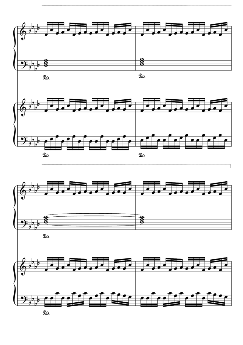 [nico][lunatic][14]verLunatic_一万首著名钢琴曲谱哈农贝多芬合集视频教学电子版高清无水印可打印_05动漫游戏钢琴谱合集_日系东方Project钢琴谱全集_东方project钢琴谱_16　ヴォヤージュ1970