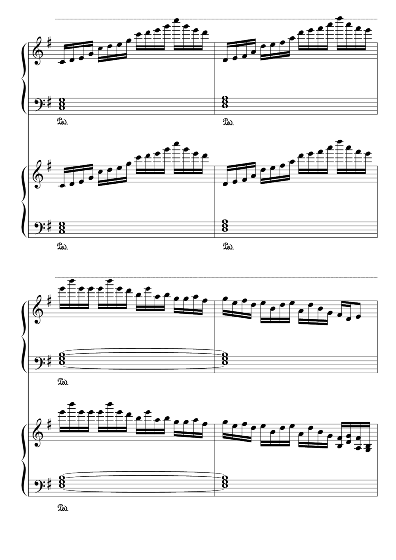 [nico][lunatic][14]verLunatic_一万首著名钢琴曲谱哈农贝多芬合集视频教学电子版高清无水印可打印_05动漫游戏钢琴谱合集_日系东方Project钢琴谱全集_东方project钢琴谱_16　ヴォヤージュ1970