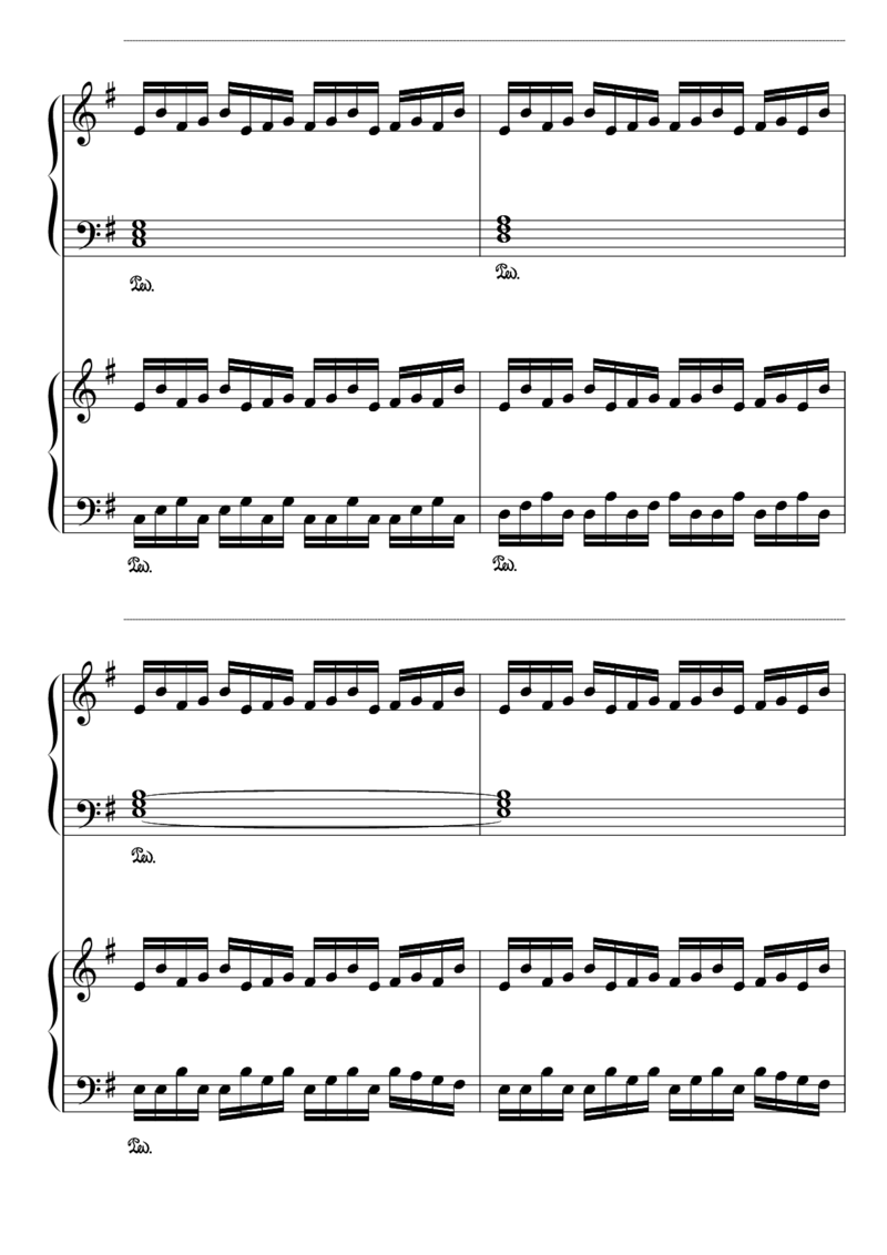 [nico][lunatic][14]verLunatic_一万首著名钢琴曲谱哈农贝多芬合集视频教学电子版高清无水印可打印_05动漫游戏钢琴谱合集_日系东方Project钢琴谱全集_东方project钢琴谱_16　ヴォヤージュ1970