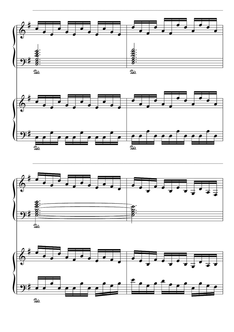 [nico][lunatic][14]verLunatic_一万首著名钢琴曲谱哈农贝多芬合集视频教学电子版高清无水印可打印_05动漫游戏钢琴谱合集_日系东方Project钢琴谱全集_东方project钢琴谱_16　ヴォヤージュ1970