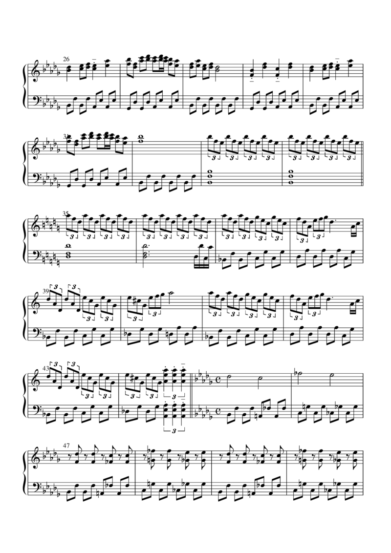 [幻想隐ね里][normal][3]_一万首著名钢琴曲谱哈农贝多芬合集视频教学电子版高清无水印可打印_05动漫游戏钢琴谱合集_日系东方Project钢琴谱全集_东方project钢琴谱