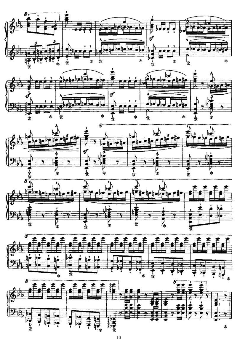 华丽足尖舞曲_一万首著名钢琴曲谱哈农贝多芬合集视频教学电子版高清无水印可打印_1古典钢琴知名音乐家谱_李斯特钢琴谱全集