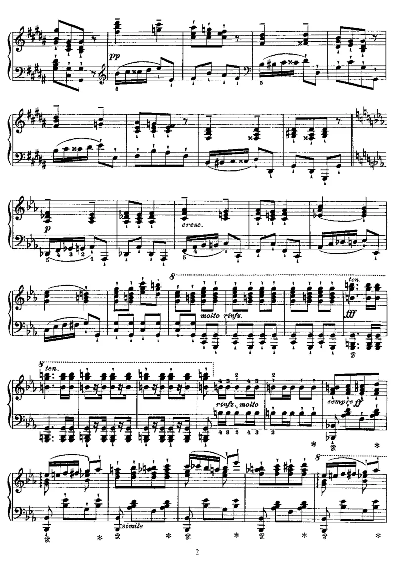 华丽足尖舞曲_一万首著名钢琴曲谱哈农贝多芬合集视频教学电子版高清无水印可打印_1古典钢琴知名音乐家谱_李斯特钢琴谱全集