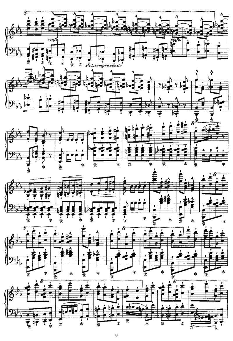 华丽足尖舞曲_一万首著名钢琴曲谱哈农贝多芬合集视频教学电子版高清无水印可打印_1古典钢琴知名音乐家谱_李斯特钢琴谱全集