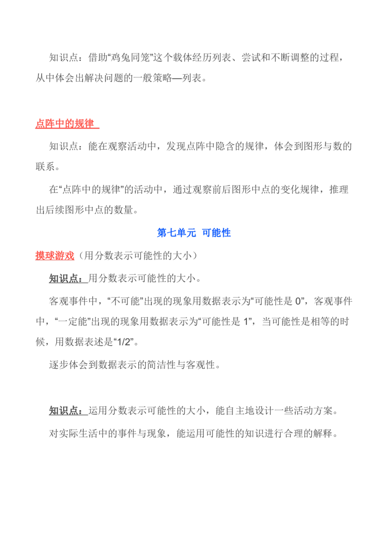北师大版丨五年级数学上册知识点预习总览​​_小学1-6年级全部试卷_数学_五年级_3-10-3、小学五年级数学上册_3-10-3-1、复习、知识点、归纳汇总_北师大版