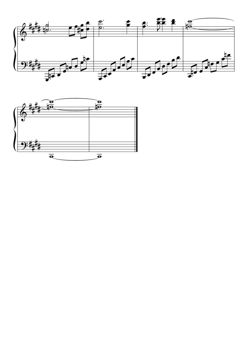 [東方ピアノEasyモード楽譜][normal][4]_一万首著名钢琴曲谱哈农贝多芬合集视频教学电子版高清无水印可打印_05动漫游戏钢琴谱合集_日系东方Project钢琴谱全集_东方project钢琴谱_829