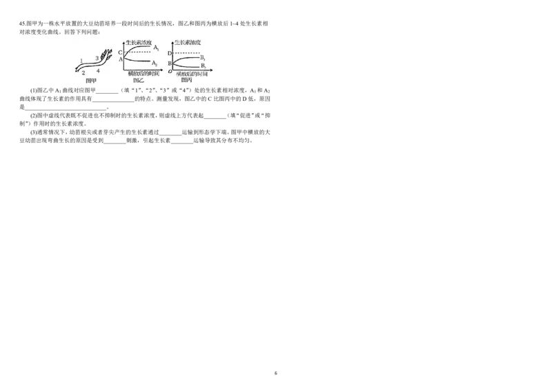 黑龙江省哈尔滨师范大学附属中学2024-2025学年高二上学期期中考试生物PDF版含答案_2024-2025高二（7-7月题库）_2024年12月试卷
