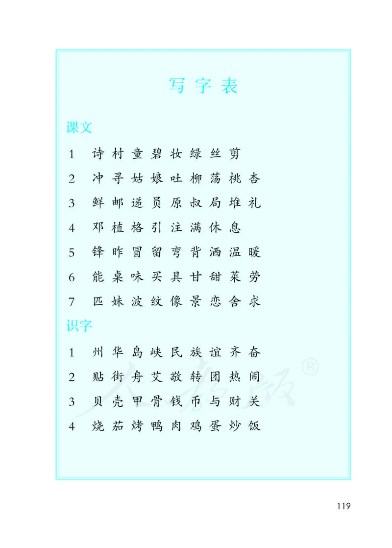 二年级下册部编人教版语文教材电子版课本_小学1-6年级全部试卷_语文_二年级_3-7-2、小学二年级语文下册_3-7-2-4、电子教材、课本