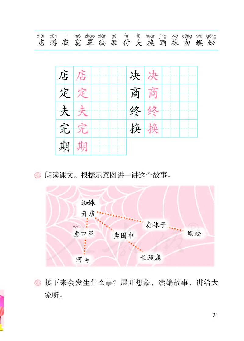 二年级下册部编人教版语文教材电子版课本_小学1-6年级全部试卷_语文_二年级_3-7-2、小学二年级语文下册_3-7-2-4、电子教材、课本