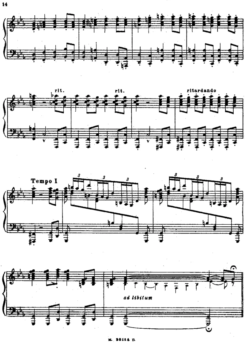 三首夜曲_一万首著名钢琴曲谱哈农贝多芬合集视频教学电子版高清无水印可打印_1古典钢琴知名音乐家谱_拉赫玛尼诺夫钢琴谱全集