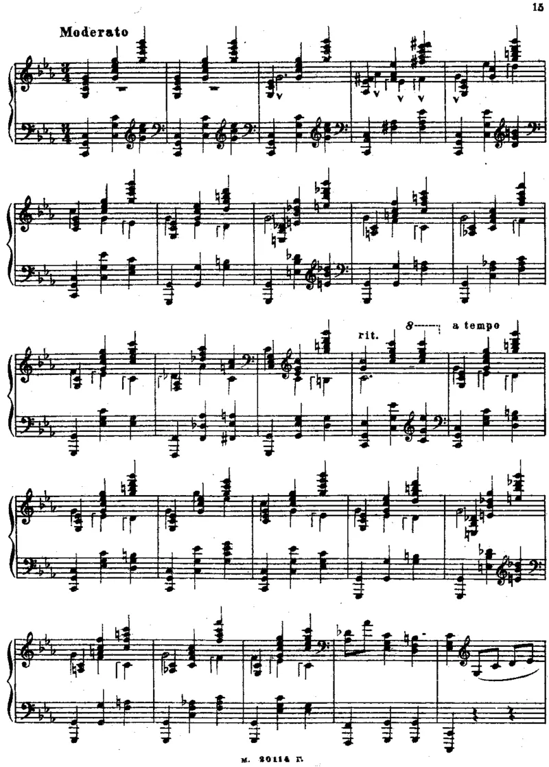 三首夜曲_一万首著名钢琴曲谱哈农贝多芬合集视频教学电子版高清无水印可打印_1古典钢琴知名音乐家谱_拉赫玛尼诺夫钢琴谱全集