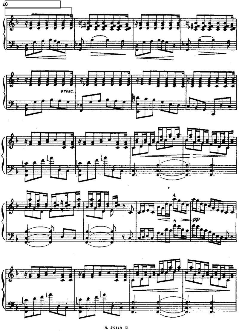 三首夜曲_一万首著名钢琴曲谱哈农贝多芬合集视频教学电子版高清无水印可打印_1古典钢琴知名音乐家谱_拉赫玛尼诺夫钢琴谱全集