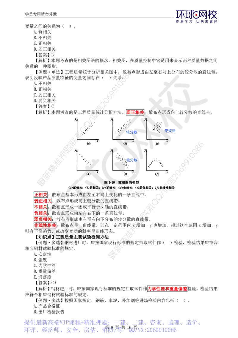 WM_第8讲质量：精题必练（三）_监理工程师_2025监理工程师_2025年监理工程师-各大机构_2025年监理-土建目标_机构1-HQ_02.精题必练-李.娜_讲义