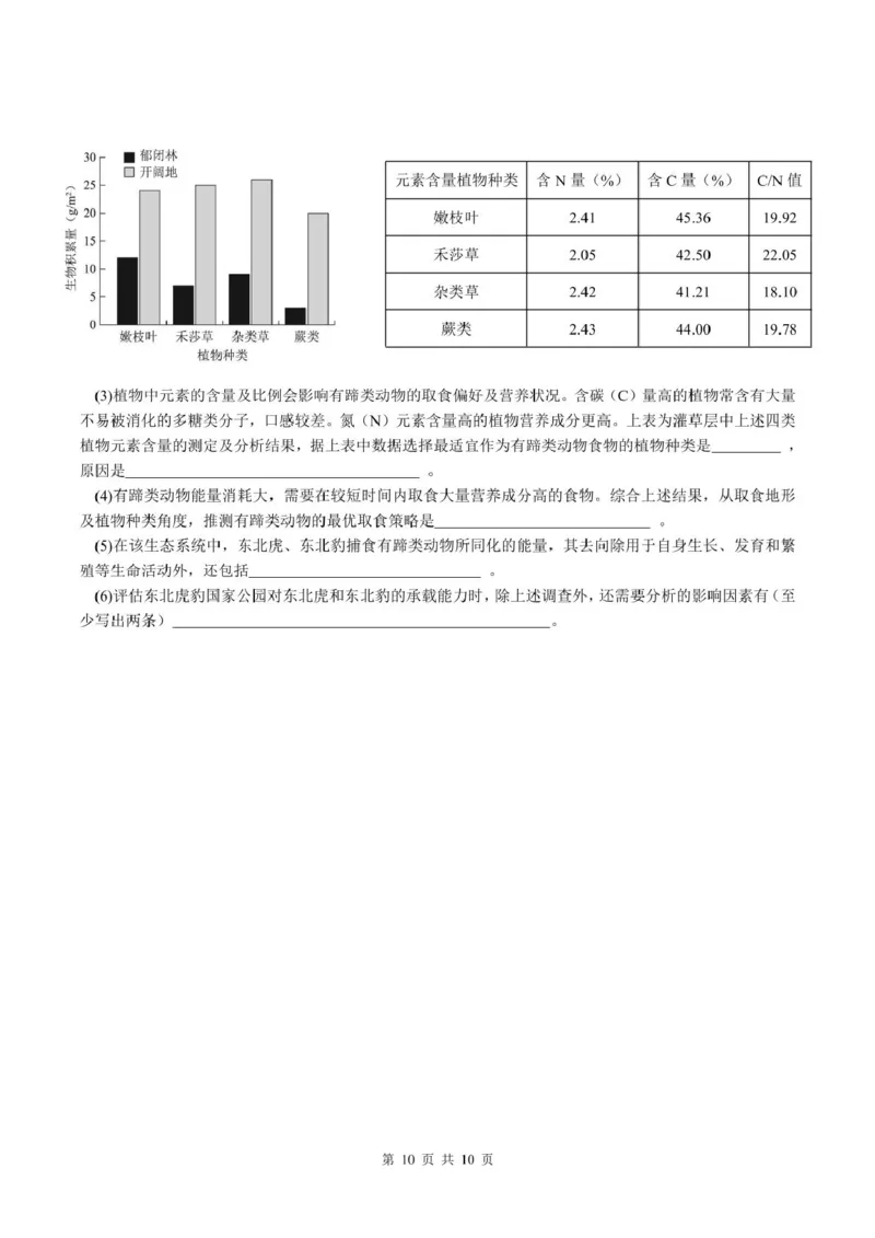 生物试卷_2024-2025高二（7-7月题库）_2025年03月试卷_0302湖北省汉阳一中、江夏一中、洪山高中2024-2025学年高二下学期2月联考