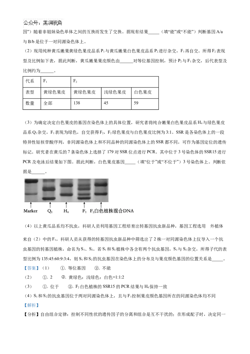 湖南省长沙市雅礼中学2025届高三上学期月考（二）生物试题答案_2024-2025高三（6-6月题库）_2024年10月试卷_1015湖南省长沙市雅礼中学2025届高三上学期月考（二）
