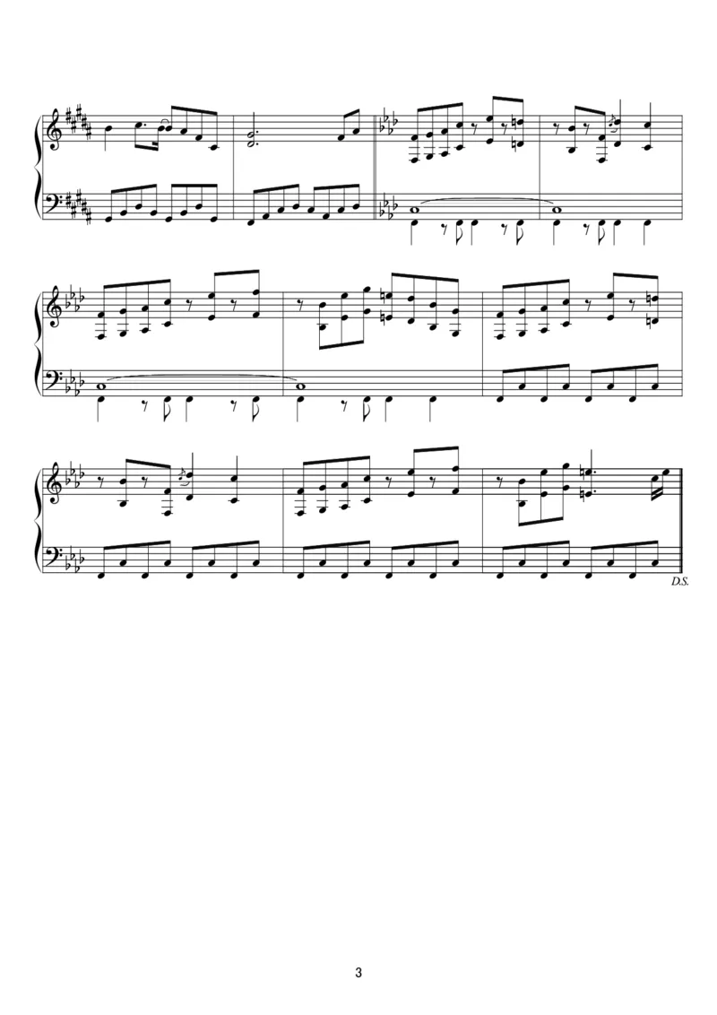 [kituneyuu][normal][3]_一万首著名钢琴曲谱哈农贝多芬合集视频教学电子版高清无水印可打印_05动漫游戏钢琴谱合集_日系东方Project钢琴谱全集_东方project钢琴谱_TH128妖精大戦争～東方三月精