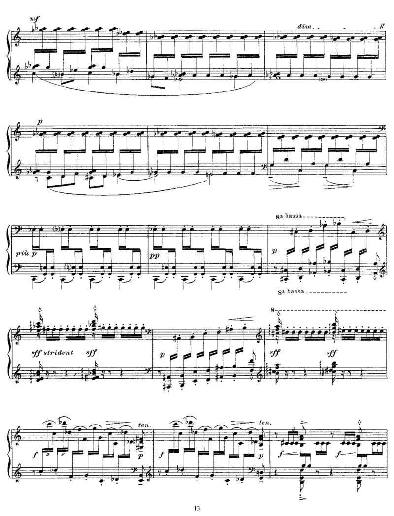 十二首练习曲第二册_一万首著名钢琴曲谱哈农贝多芬合集视频教学电子版高清无水印可打印_1古典钢琴知名音乐家谱_德彪西钢琴谱全集