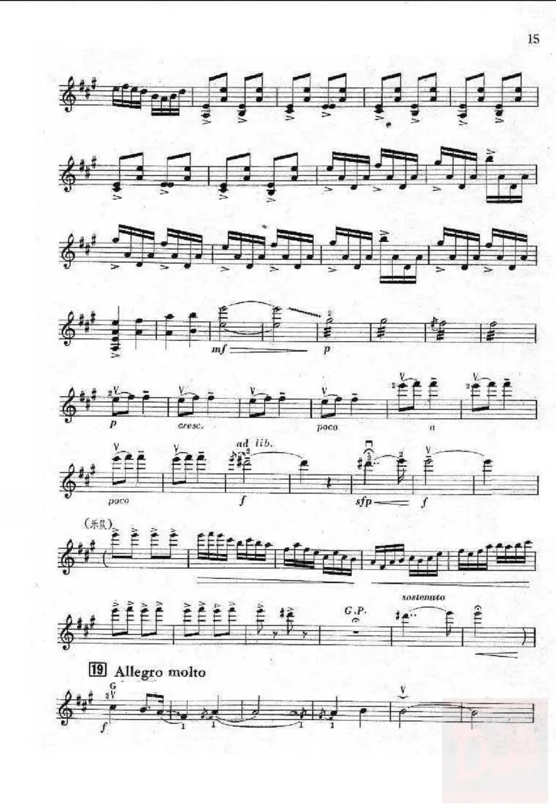 《梁祝》小提琴独奏谱_一万首著名钢琴曲谱哈农贝多芬合集视频教学电子版高清无水印可打印_08名曲总谱合集