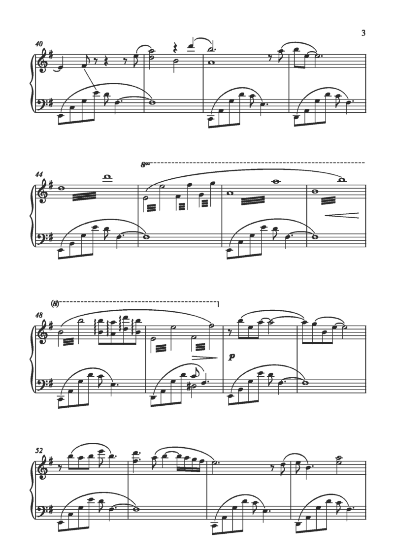 久石让谱集1_一万首著名钢琴曲谱哈农贝多芬合集视频教学电子版高清无水印可打印_02现代钢琴谱合集_久石让钢琴谱全集