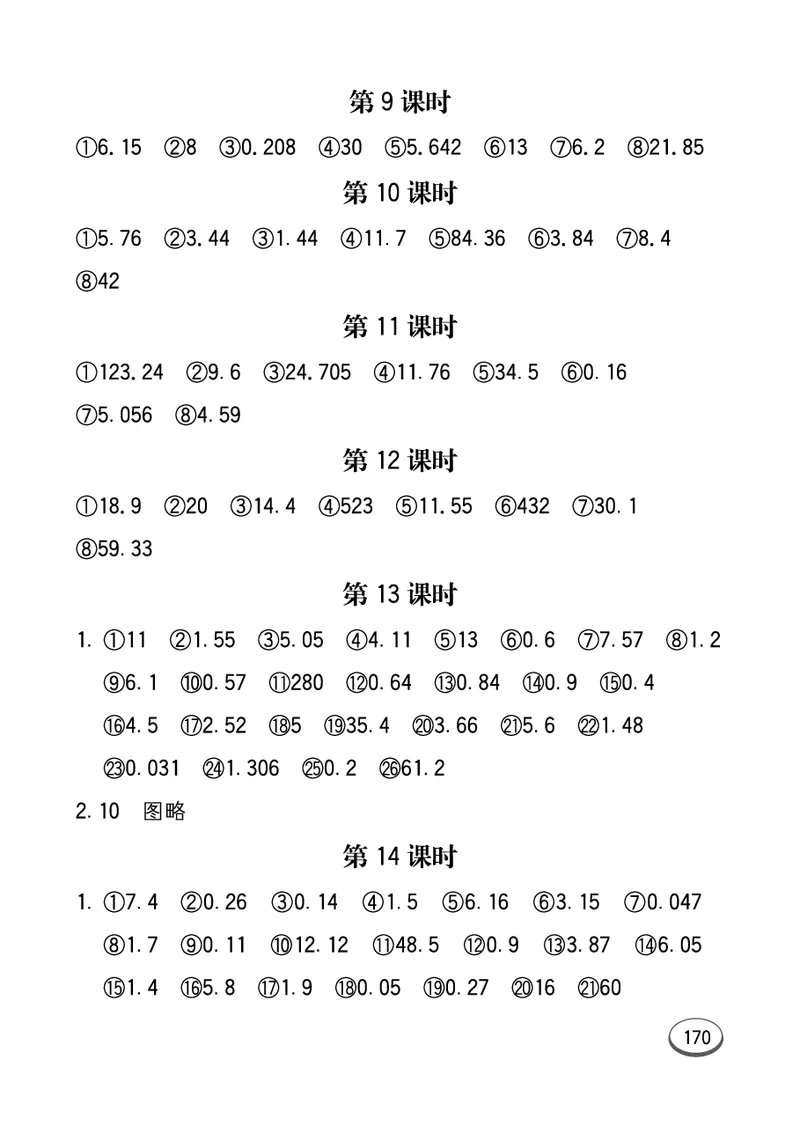 口算课课练苏教版5年级上册_小学1-6年级全部试卷_数学_五年级_3-10-3、小学五年级数学上册_3-10-3-2、练习题、作业、试题、试卷_苏教版_专项测试卷
