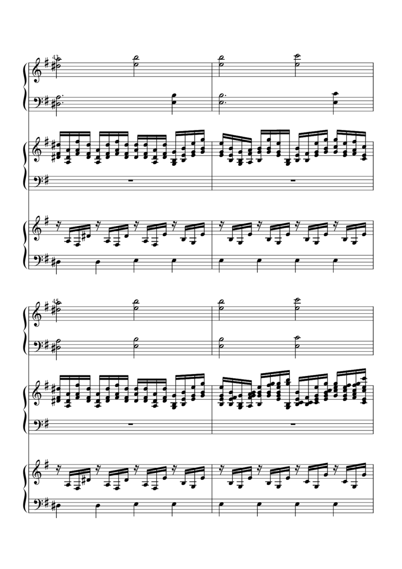 [nico][lunatic][26]verLunatic_一万首著名钢琴曲谱哈农贝多芬合集视频教学电子版高清无水印可打印_05动漫游戏钢琴谱合集_日系东方Project钢琴谱全集_东方project钢琴谱