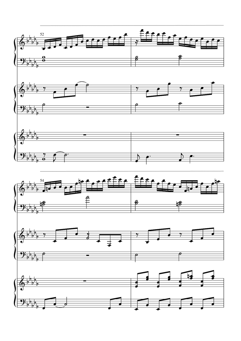 [nico][lunatic][26]verLunatic_一万首著名钢琴曲谱哈农贝多芬合集视频教学电子版高清无水印可打印_05动漫游戏钢琴谱合集_日系东方Project钢琴谱全集_东方project钢琴谱