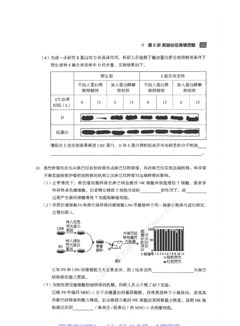 高考生物学业规划与方法指导二轮寒-薄本@_2024-2025高三（6-6月题库）_2024年09月试卷_万猛