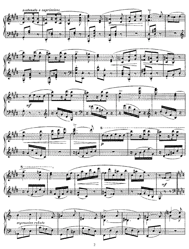 伤感圆舞曲ValseLangoureuse,Op120_一万首著名钢琴曲谱哈农贝多芬合集视频教学电子版高清无水印可打印_1古典钢琴知名音乐家谱_圣桑钢琴谱全集